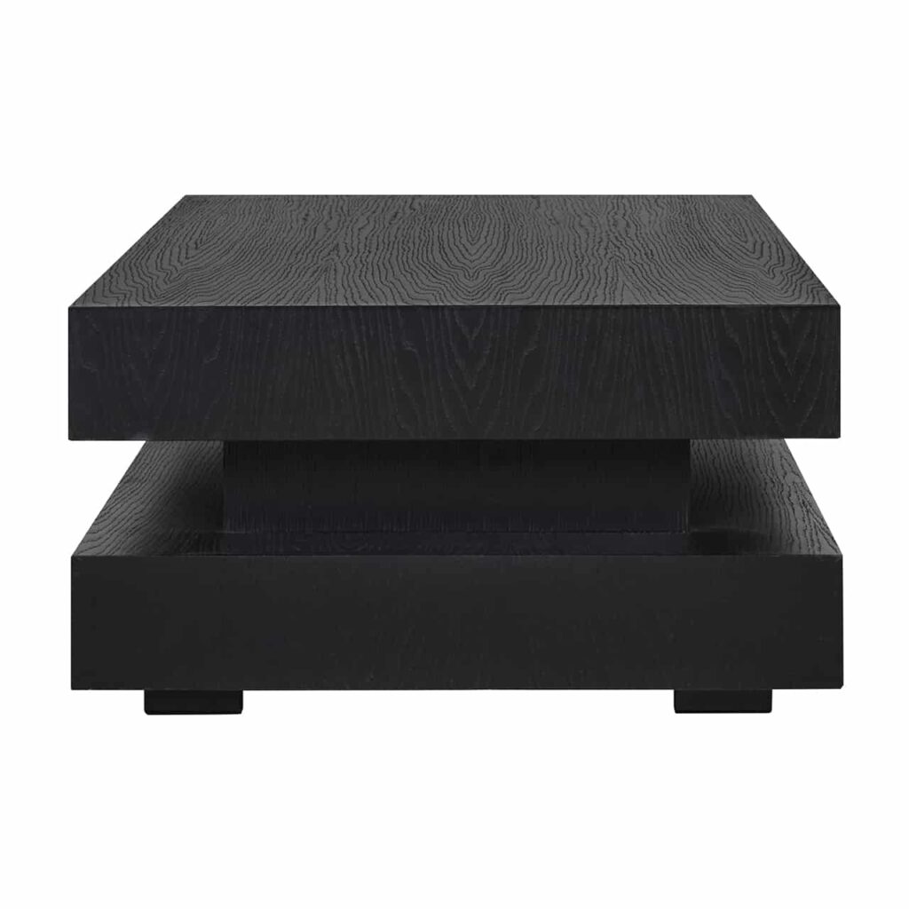 6506 BLACK - Salontafel Oakura Blok H (Black)