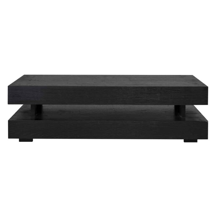 6506 BLACK - Salontafel Oakura Blok H (Black)