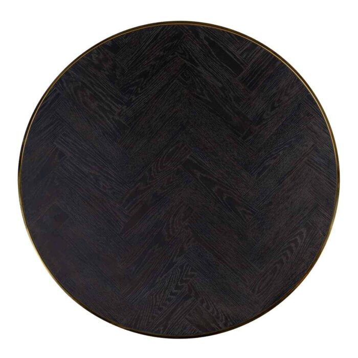 7465 - Salontafel Blackbone gold set van 2  (Black)