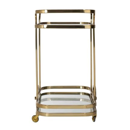 9421 - Trolley X.O. goud met glas (Gold)