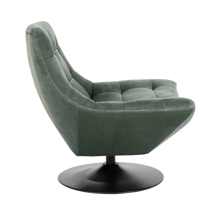 S5128 JADE VELVET - Draaifauteuil Richelle Jade Velvet (Genova 504 Jade)