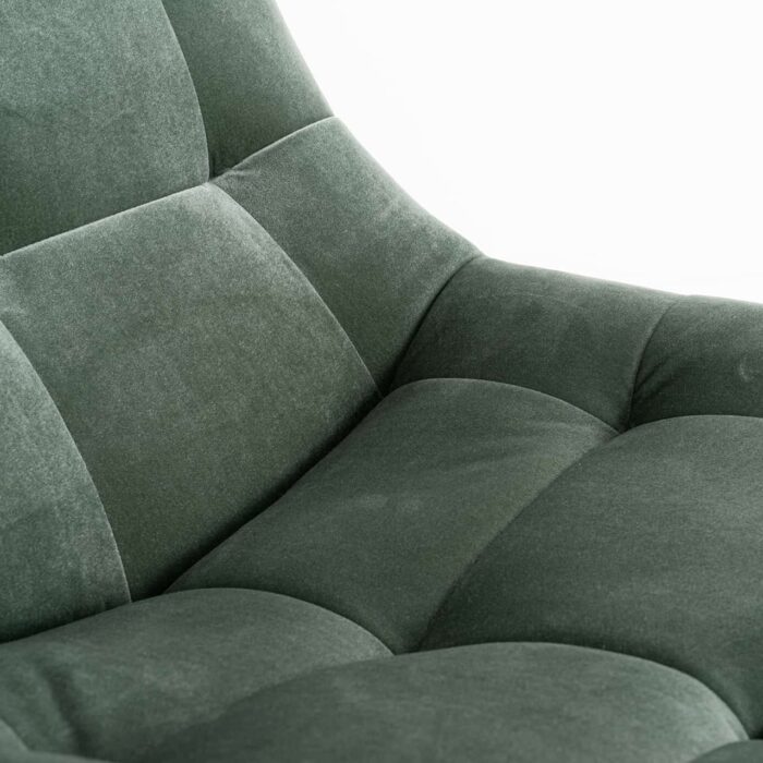 S5128 JADE VELVET - Draaifauteuil Richelle Jade Velvet (Genova 504 Jade)